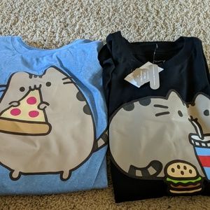 Two Pusheen Shirts/one new